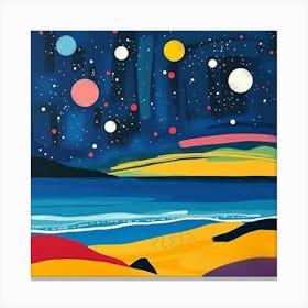 Night Sky 2 Canvas Print