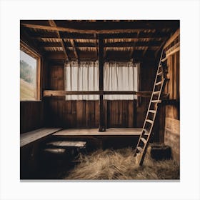 Old Barn Canvas Print