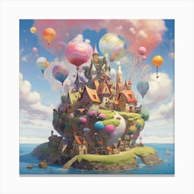 Fairytale Island 1 Canvas Print