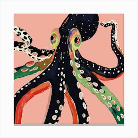 Colorful Octopus Canvas Print