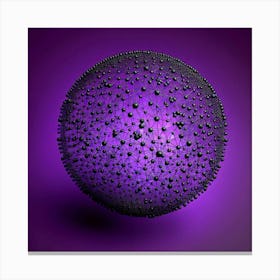 Coronavirus Sphere Canvas Print