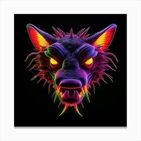 Wolf Head 9 Canvas Print