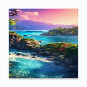 Landscape Hd Wallpaper Canvas Print