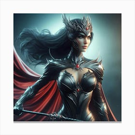 Sexy Warrior Canvas Print