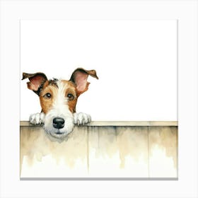 Jack Russell Terrier 1 Canvas Print