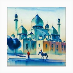 Islamic Mosque Canvas Print
