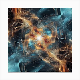 Abstract Fractal Canvas Print