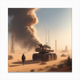 Sandstorm 5 Canvas Print