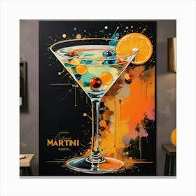 Martini 28 Canvas Print