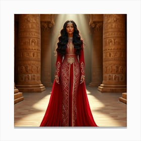 Egyptian Bride 6 Canvas Print