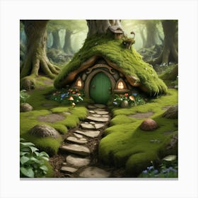 Elf House Canvas Print