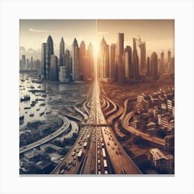 Future Of Cities Canvas Print