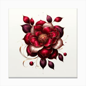 Red Flower 3 Canvas Print