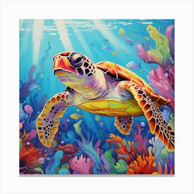 Sea Turtle Canvas Print