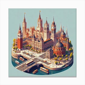 London City Canvas Print