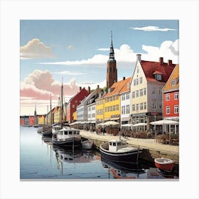 Copenhagen 1 Canvas Print