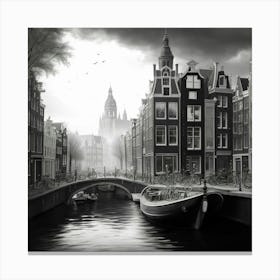 Amsterdam Canal 3 Canvas Print