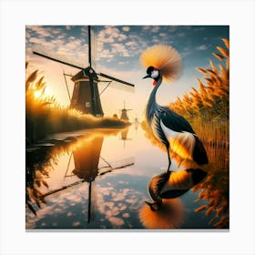 Wild Animal Illustration 245 Canvas Print