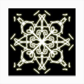 Snowflake Canvas Print