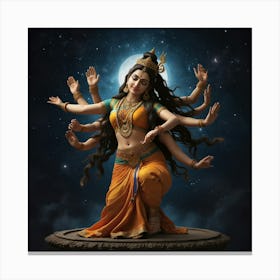 Hindu Goddess Canvas Print
