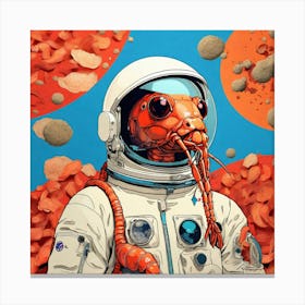 Arachnid Astronaut 1 Canvas Print