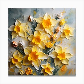 Daffodils 32 Canvas Print