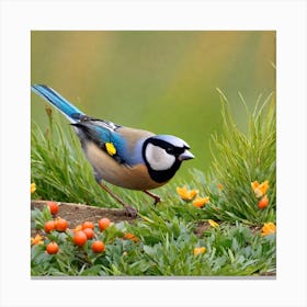 Blue Tit 20 Canvas Print