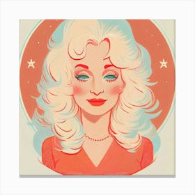 Dolly Parton Canvas Print