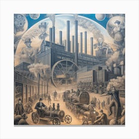 Industrial Revolution Canvas Print