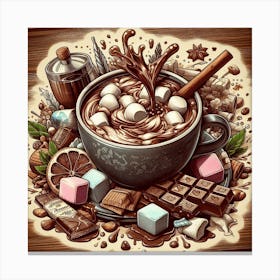 Hot Chocolate 1 Canvas Print