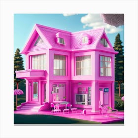 Barbie Dream House (178) Canvas Print