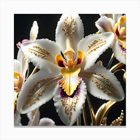 Opulent Orchids 5 Canvas Print