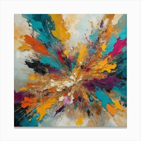 Abstract Painting Art Print 6 Canvas Print