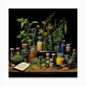 Herbalism Canvas Print