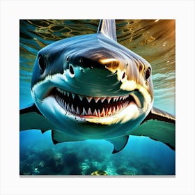 Sharks Sharks Sharks Canvas Print
