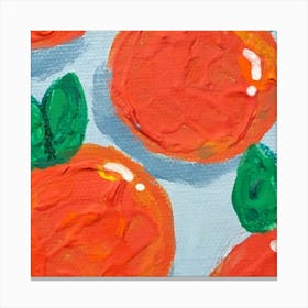 It's raining oranges 1 Canvas Print