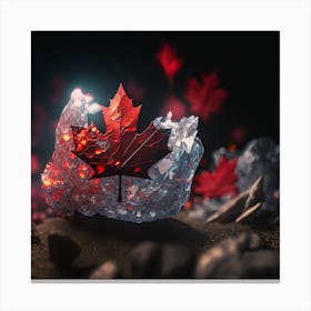 Canadian Maple Leaf Canvas Print