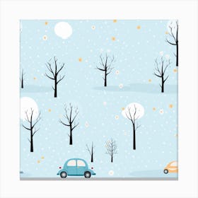 Winter Scene Canvas Print