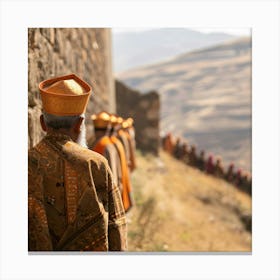 Men In Turbans Canvas Print