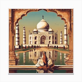 Taj Mahal 1 Canvas Print