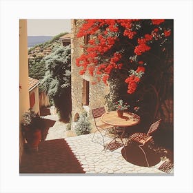 Flora Of France Canvas Print