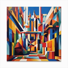 'The City' Canvas Print