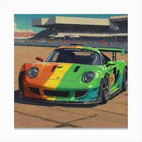 Porsche Gt3 Canvas Print