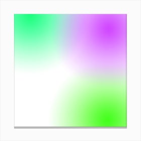 Abstract Purple And Green Background Canvas Print