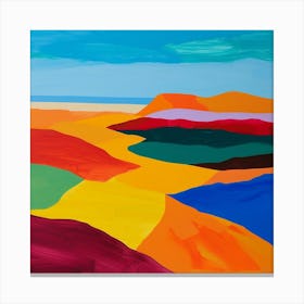 Abstract Travel Collection Somalia 1 Canvas Print