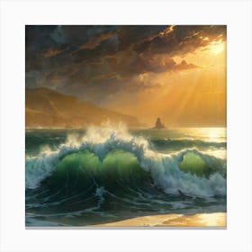 Heart Of The Ocean 1 Canvas Print