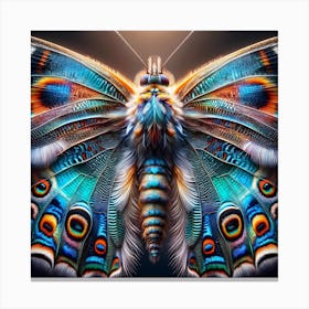 Butterfly Hd Wallpaper Canvas Print