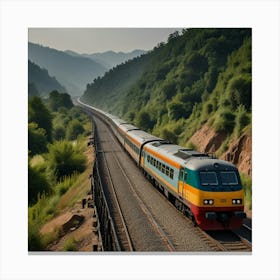 Default Create Unique Design Of Railway 0 Canvas Print