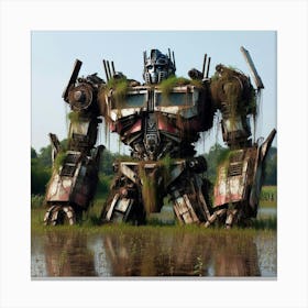 Transformers The Last Knight 6 Canvas Print