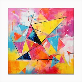 Juangisme Mindless Journey Abstract Art #6 Canvas Print